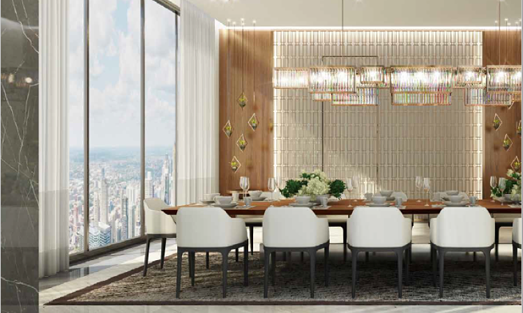 Amna Tower - Dining Area