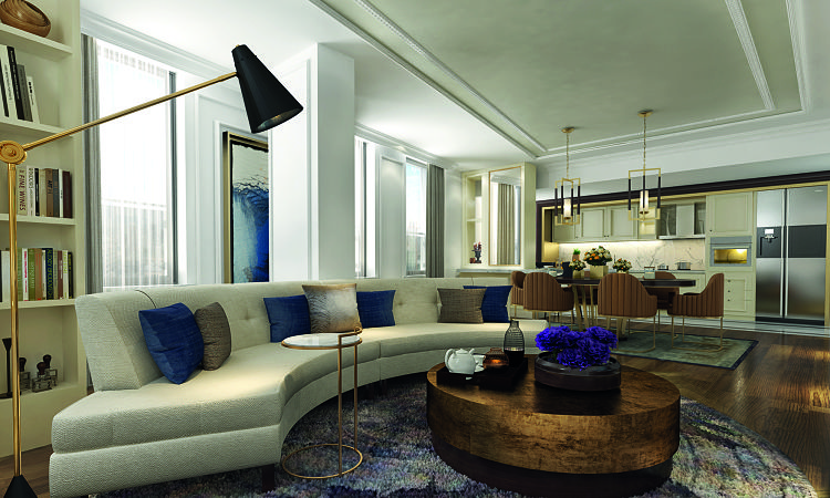 Taksim 360 Residences - Living Room