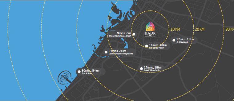 Badr Community - Location Map