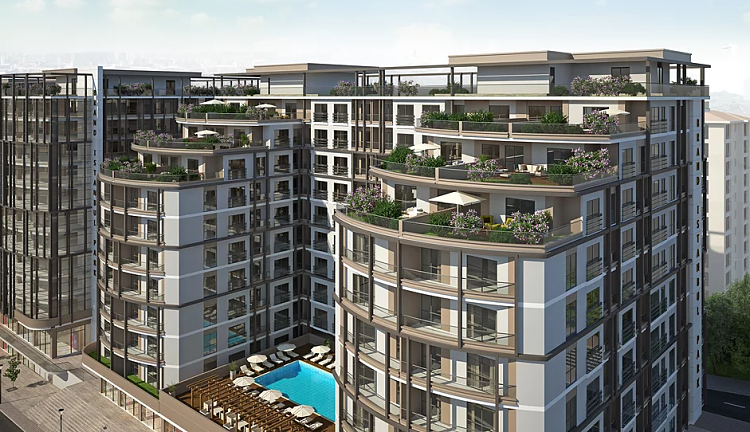 Brand Istanbul Park Residences - Exterior Design