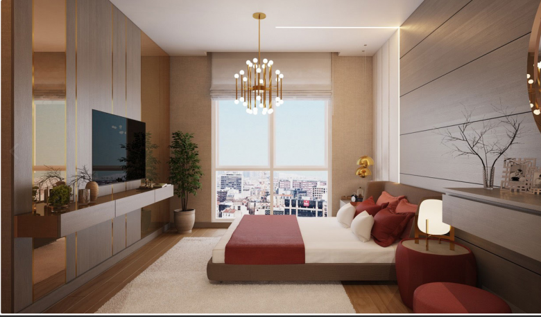 Ebruli Apartments In Ispartakule - Bedroom