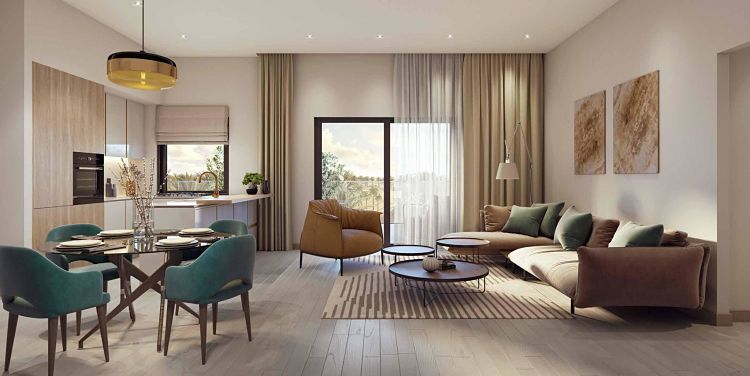 Pantheon Elysee 2 Apartments - Living Room