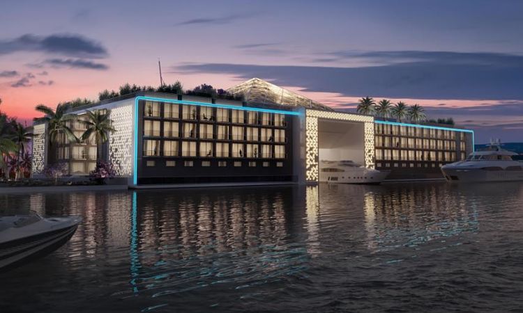 Sea Palace Floating Resort In Dubai 