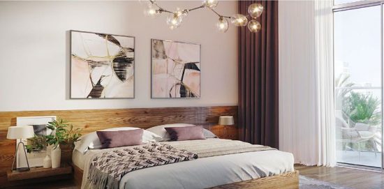Living Garden Apartments - Elegant Bedroom