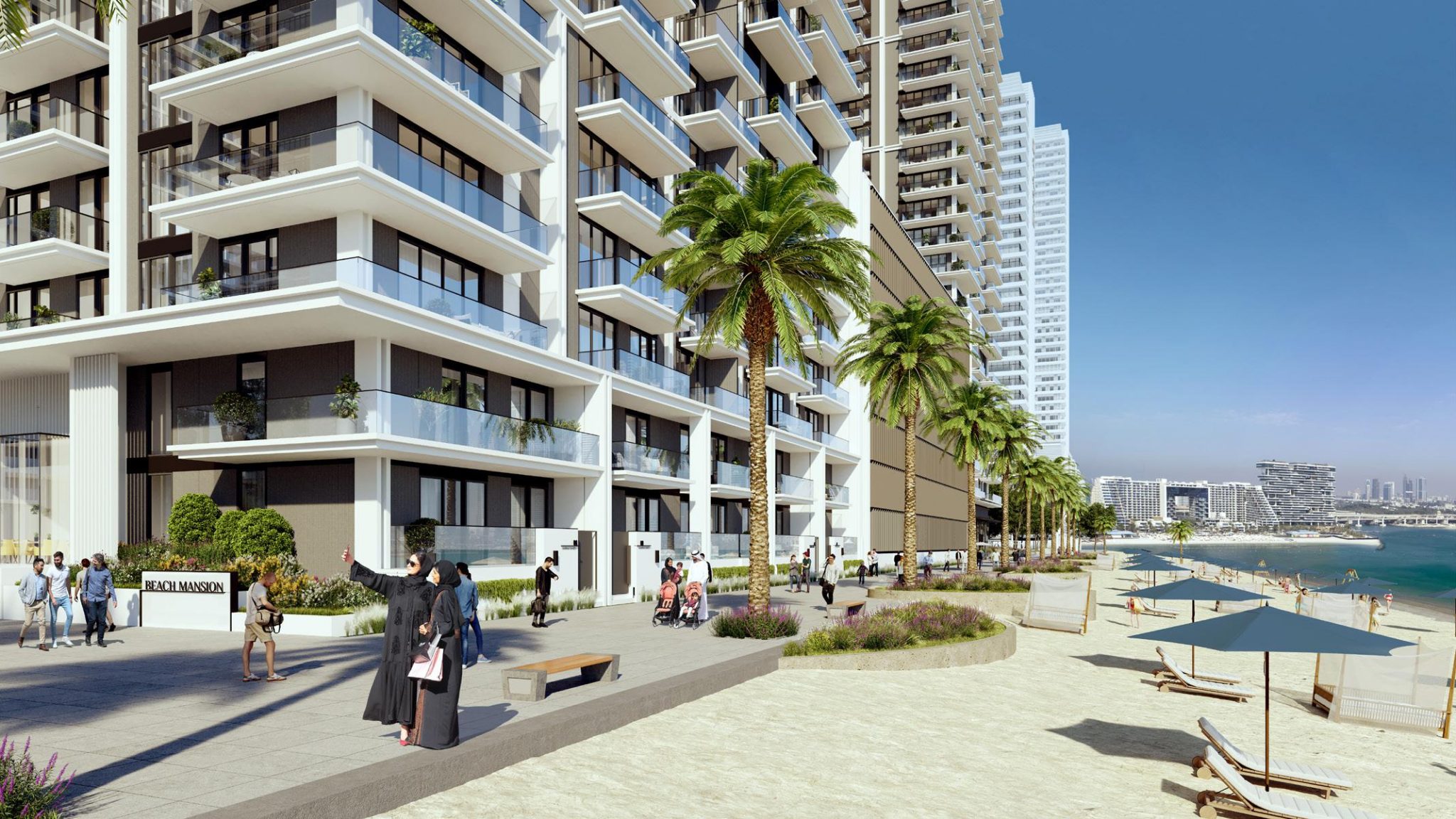 Beach Mansion Apartments In Emaar Beachfront, Dubai Resale