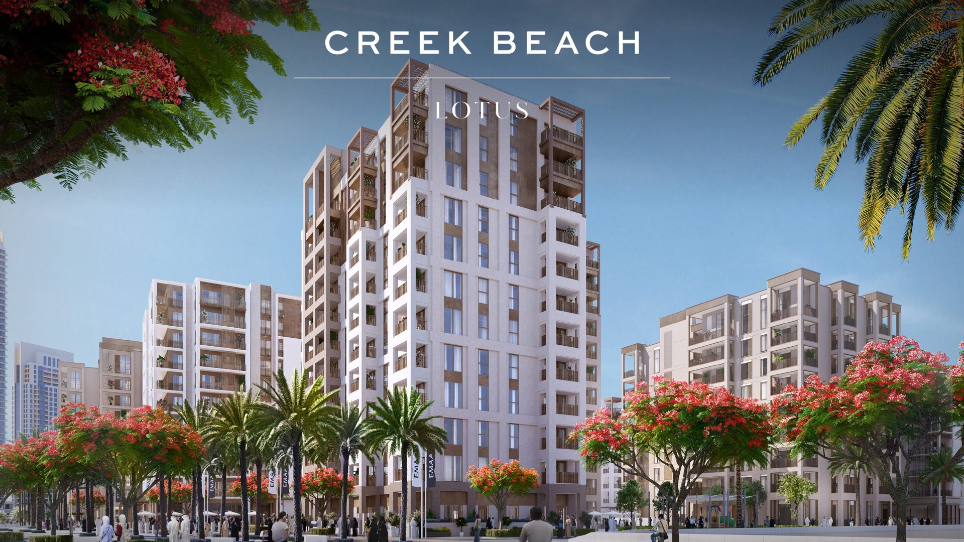 Creek Beach Lotus Apartments at Dubai Creek Harbour