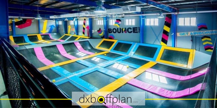 Bounce Dubai, the best trampoline park in Dubai