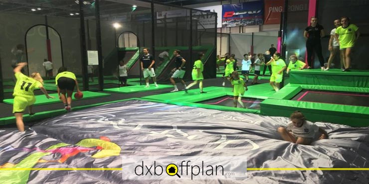 Try the best Dubai trampolines in Play Adventure Park