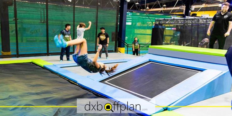 Velo City, a kids and adults trampoline park in Dubai