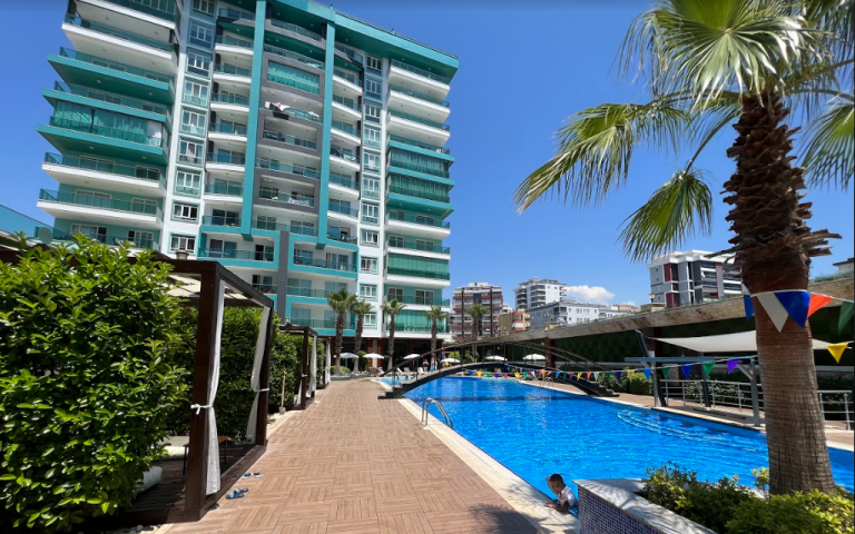 Olympia Park apartments in Alanya, Mahmutlar | Suitable For Citizenship