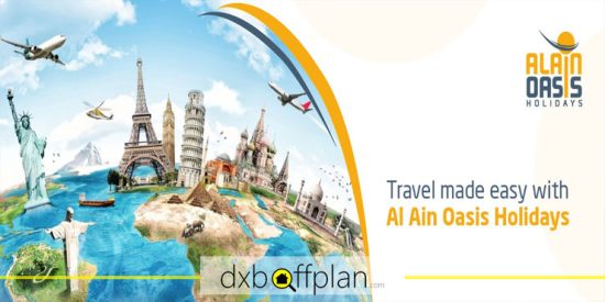 "Al Ain Oasis Holiday"، یکی از آژانس های مسافرتی پیشرو در ابوظبی