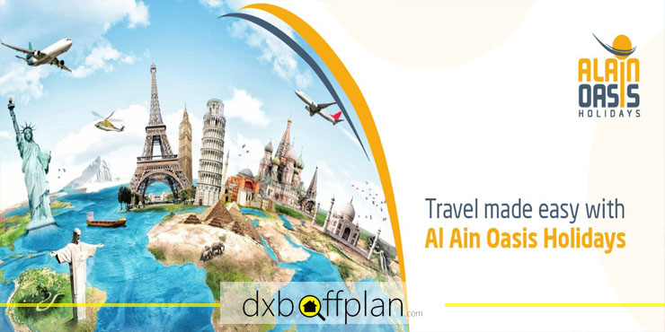 "Al Ain Oasis Holiday"، یکی از آژانس های مسافرتی پیشرو در ابوظبی