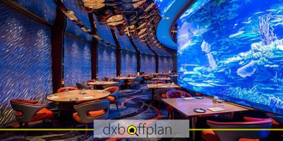 رستوران زیر دریایی المحاره، رستورانی شگفت‌انگیز در دبی