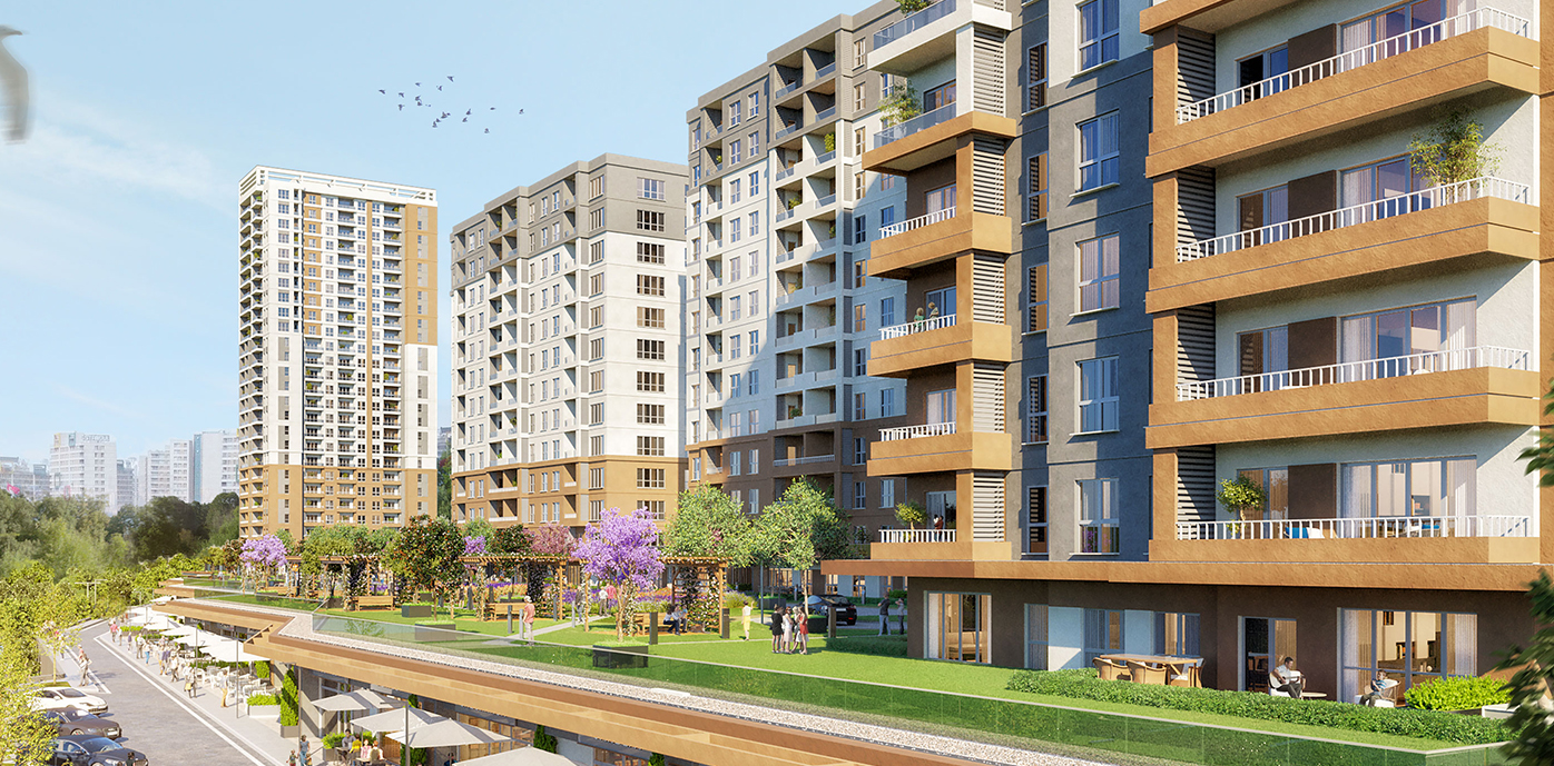 Modernyaka Ispartakule Apartments in Avcilar, Istanbul