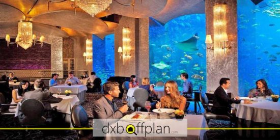 اوسیانو آتلانتیس، یکی از بهترین رستوران‌ های زیر آب در دبی