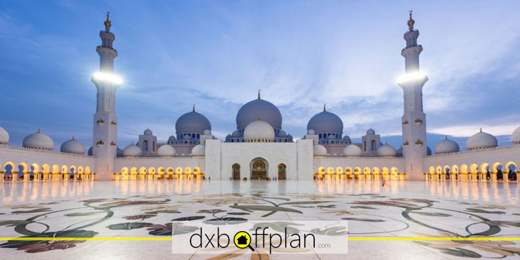 Praying at the Grand Mosque