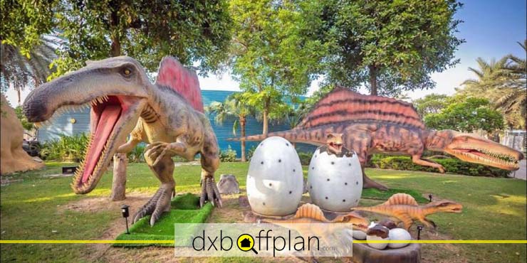 The Dinosaur Park, a Fun Adventure in Zabeel Park