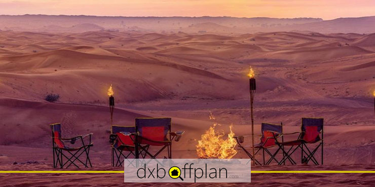 Al Dhaid Desert, Fantastic Camping Spot in UAE