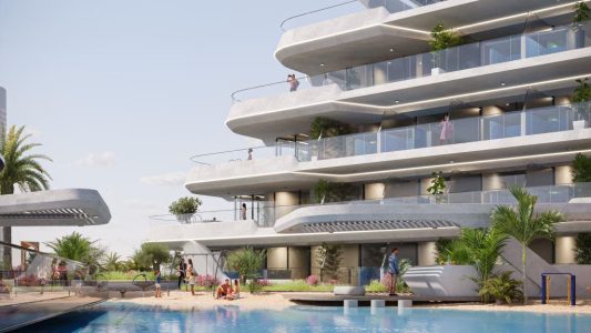 Mykonos Apartments at Dubai Studio City