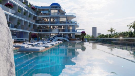 Santorini Apartments by Samana Developers at Dubai Studio City