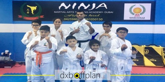 آکادمی نینجا در دبی از بهترین کلاس های کاراته در دبی