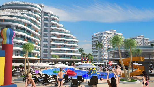Park Residence Apartments in Long Beach, Iskele