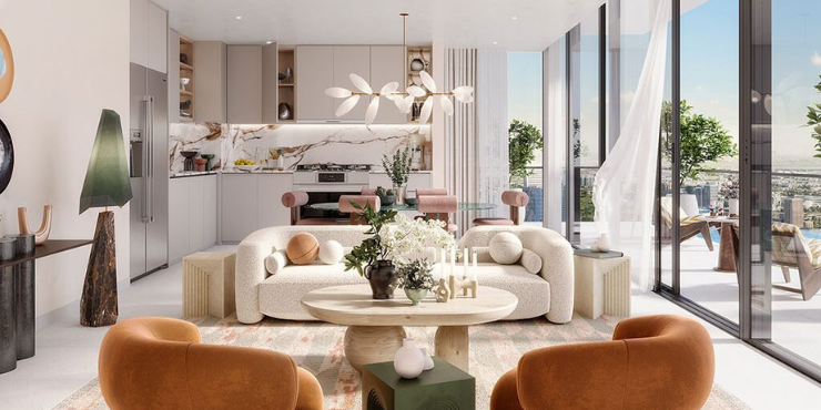 Ultra-High Floor 4BR Penthouse with Sea View at Creek Waters 1