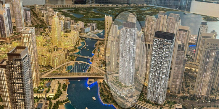 Ultra-High Floor 4BR Penthouse with Sea View at Creek Waters 1