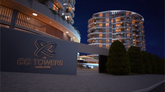 CC Tower Apartments in Bogaz, Iskele