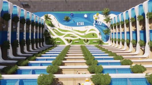 Ivy Gardens Apartments at Dubailand Residences Complex