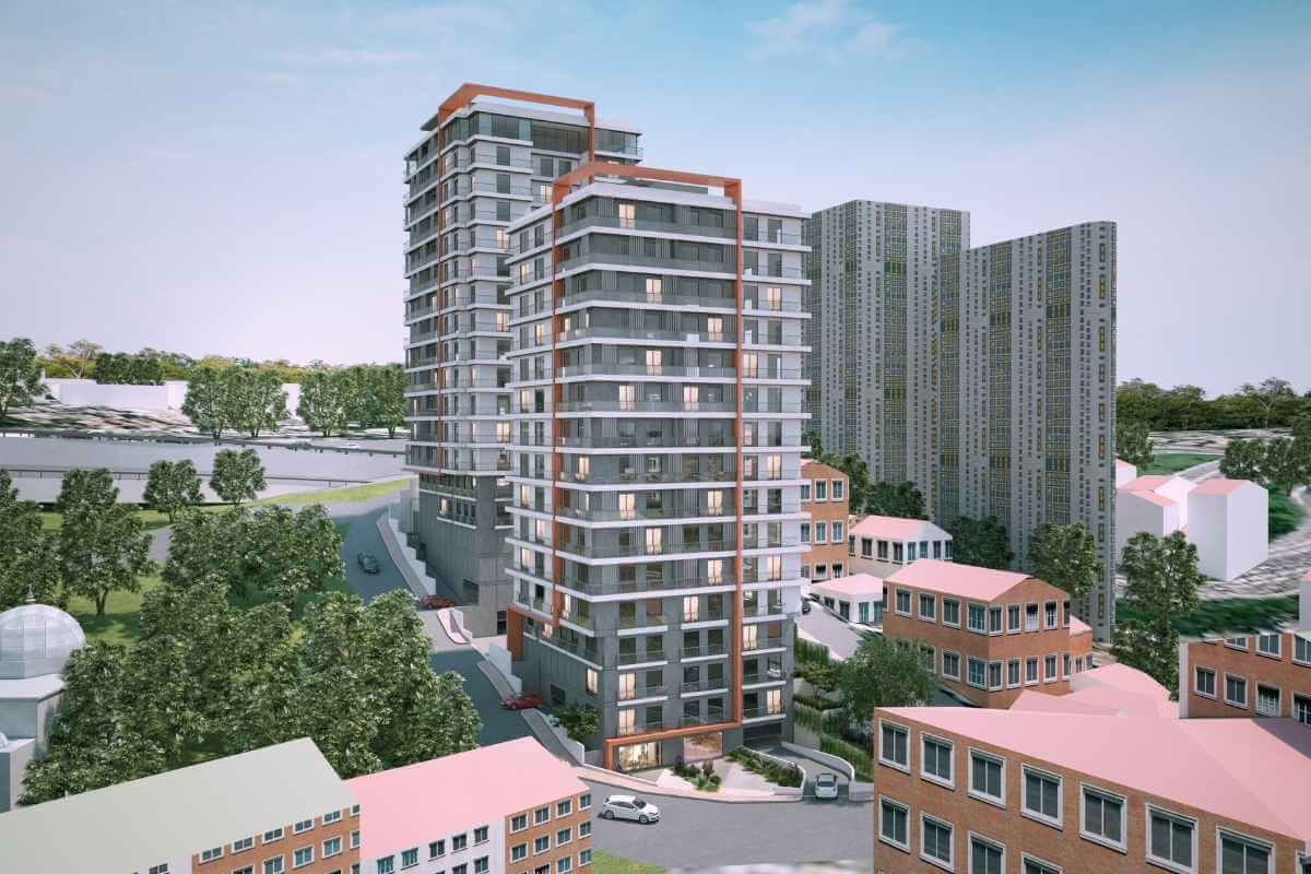 Mari E-5 Residence Apartments in Kagithane, Istanbul