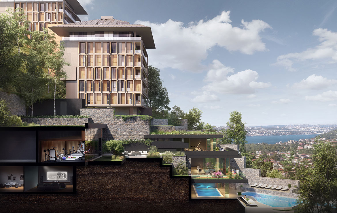 Nef Reserve Apartments in Uskudar, Istanbul