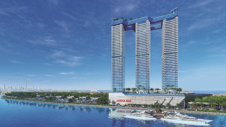 Oceanz Tower 3 by Danube Properties at Dubai Maritime City