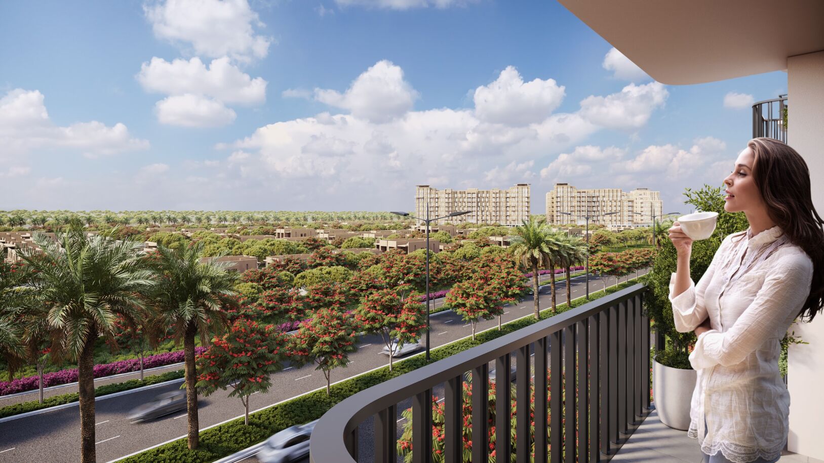 Symphony Apartments by Nshama Developers at Town Square, Dubai