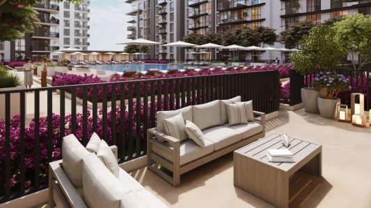 Symphony Apartments by Nshama Developers at Town Square, Dubai