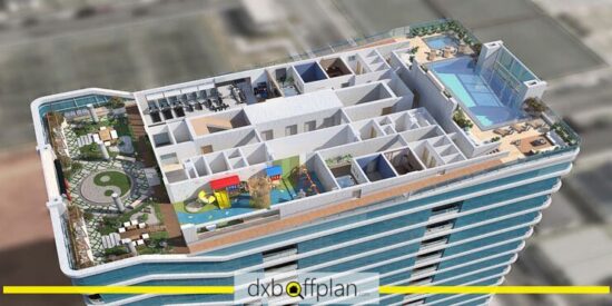 Adhara Star Apartments boast a sought-after strategic location within the vibrant Arjan area.