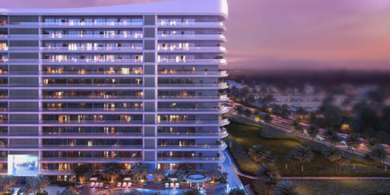 Modern 1 and 2-bedroom apartments at Elo 2 in Damac Hills 2, Dubai.