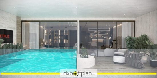 Peace Lagoons at Dubai Land Residence Complex