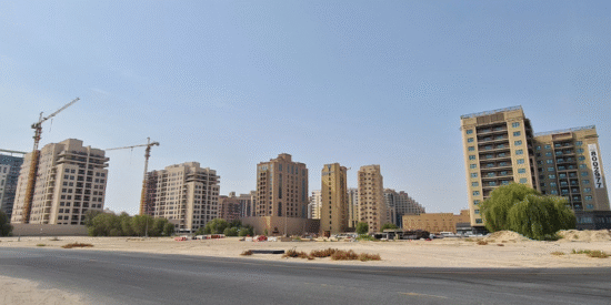 Two Large Corner Plots in Sama Jaddaf, Dubai