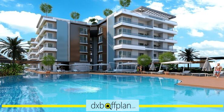 Blue Residence Apartments in Iskele, Northern Cyprus