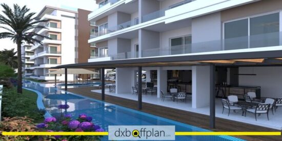 Blue Residence Apartments in Iskele, Northern Cyprus 