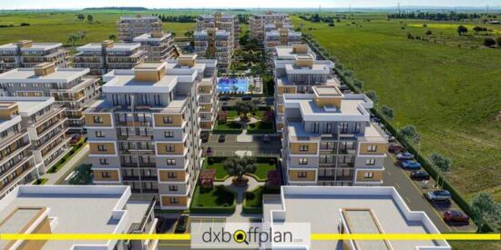 Olea Residence Apartments in Famagusta, Northern Cyprus