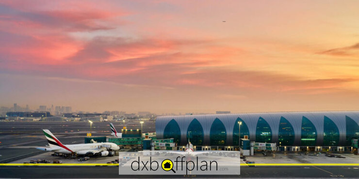 Dubai's economic growth with record-breaking Dubai International Airport