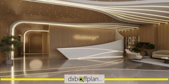 Jardin Astral: Starlit lobby entrance showcasing contemporary design