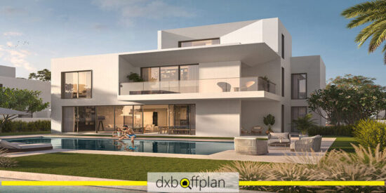 Elegant Palmiera 3 with floor-to-ceiling windows and pool.