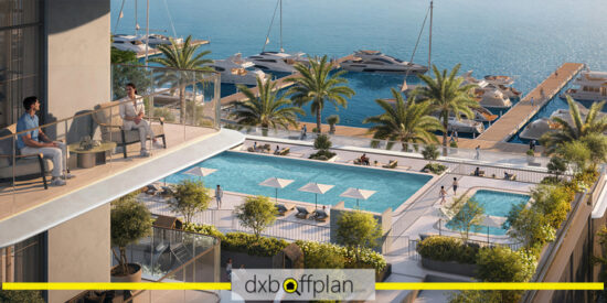 "Luxurious swimming pool area at Pier Point, featuring comfortable lounge chairs.