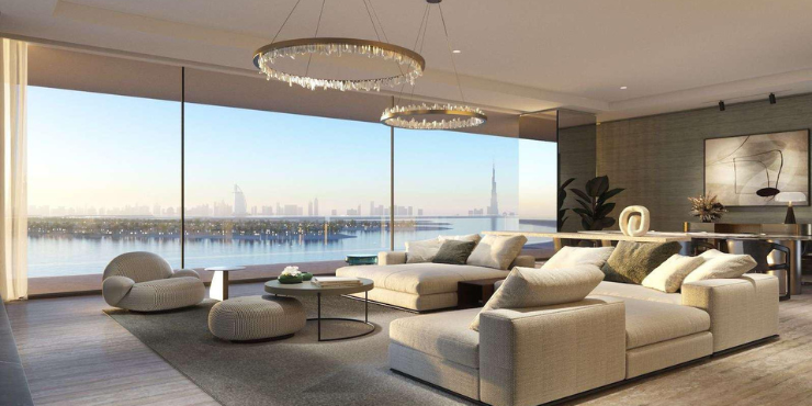 Armani Beach Residences: Elegant 5-Bedroom Penthouse Living.