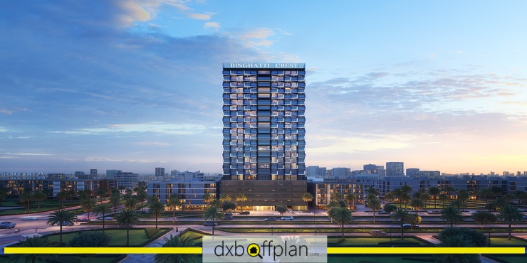 Binghatti Crest, a stylish new residential development in JVC, Dubai