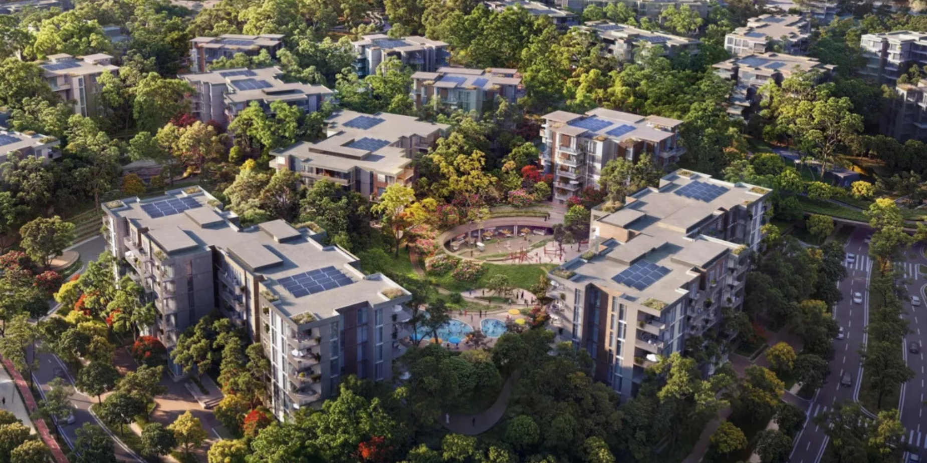 Lacina Residences: Community garden offering tranquil outdoor space.