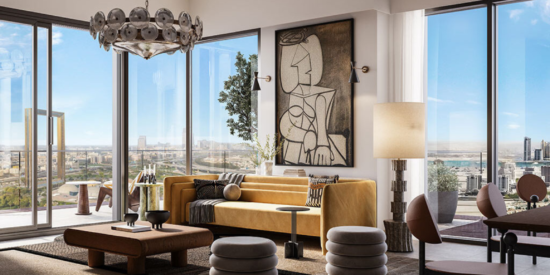 Address Residences Zabeel, Tower 2 – Living Room